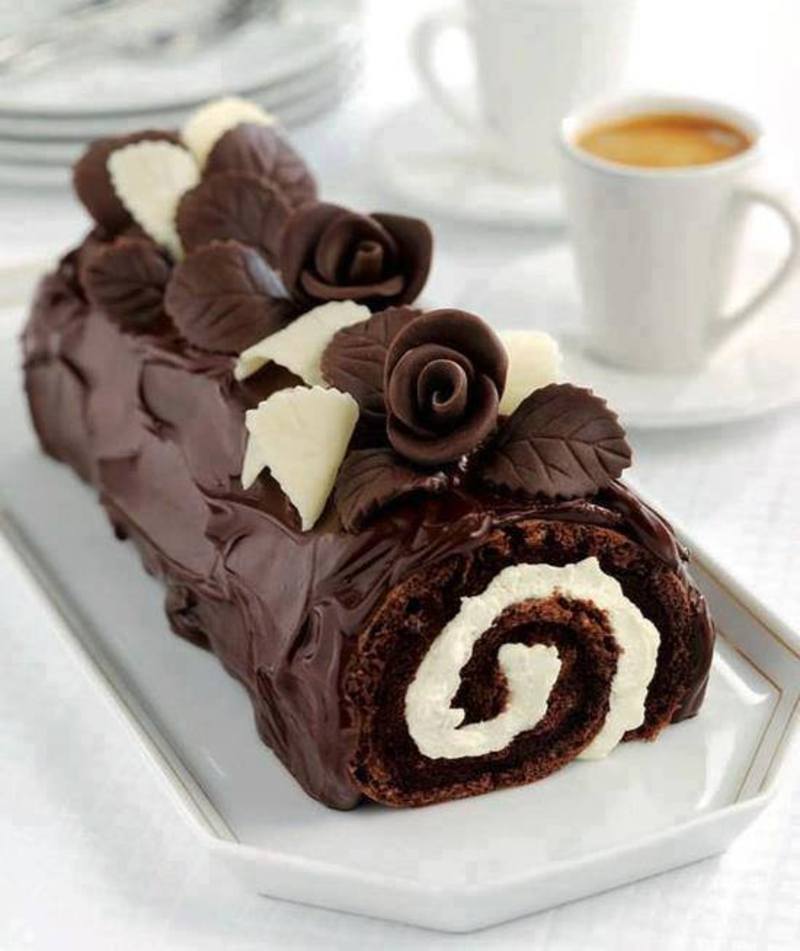 Chocolate Roll Cake