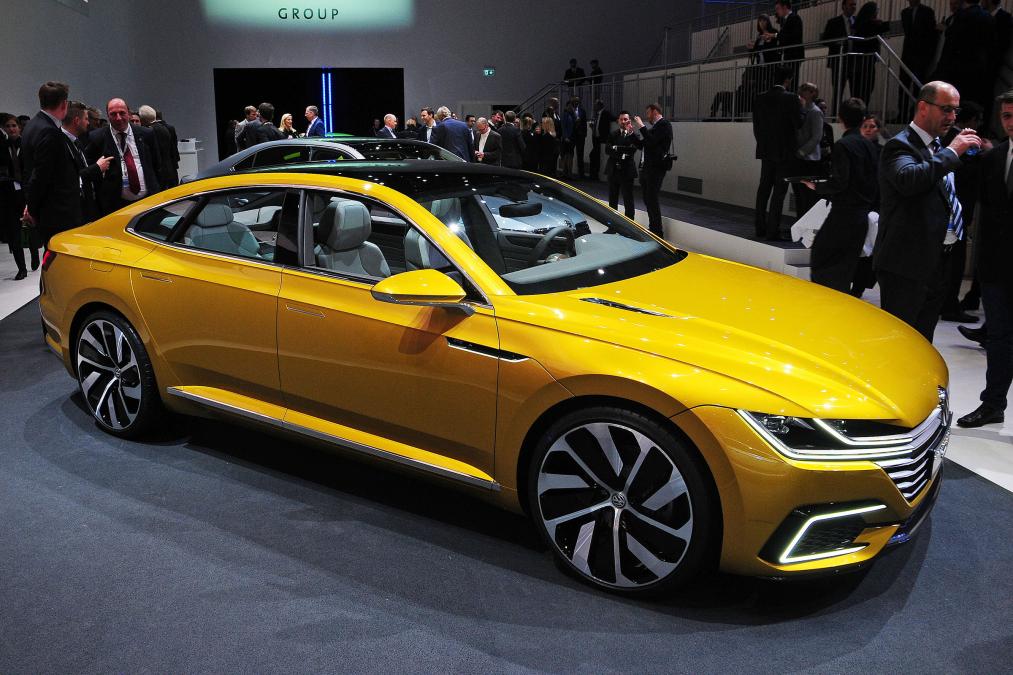 Geneva Motor Show 2015 VW sport coupe gte concept