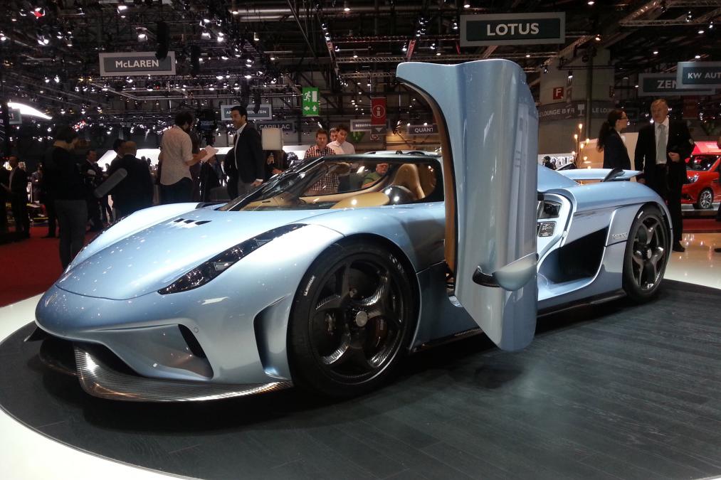 Geneva Motor Show 2015 koiengsegg regera 4