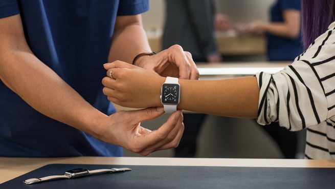 apple watch is here