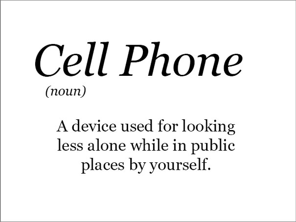 The REAL Meanings Of Some Words cell phone