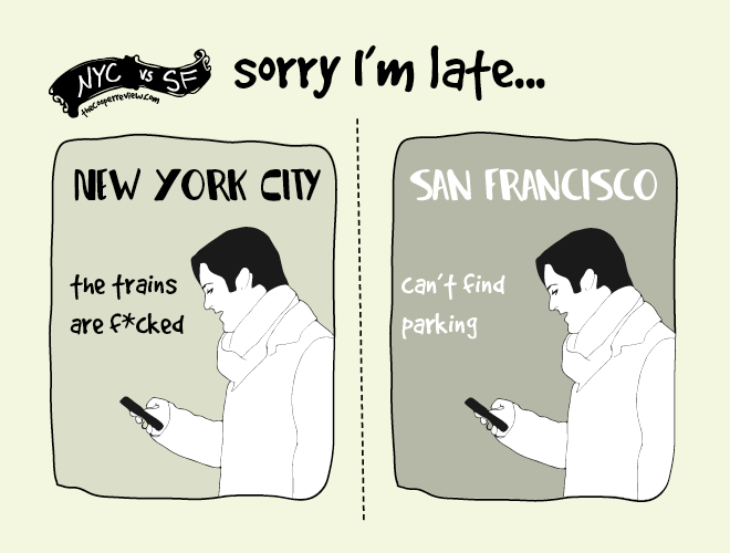 The Difference Between Living in New York and San Francisco6