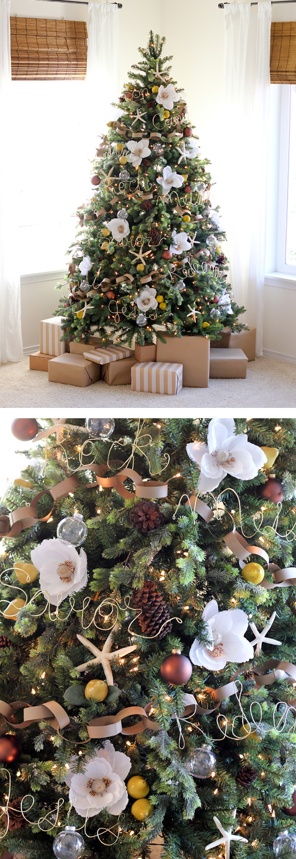 People Are Decorating Their Christmas Trees With Flowers And The Results Are4